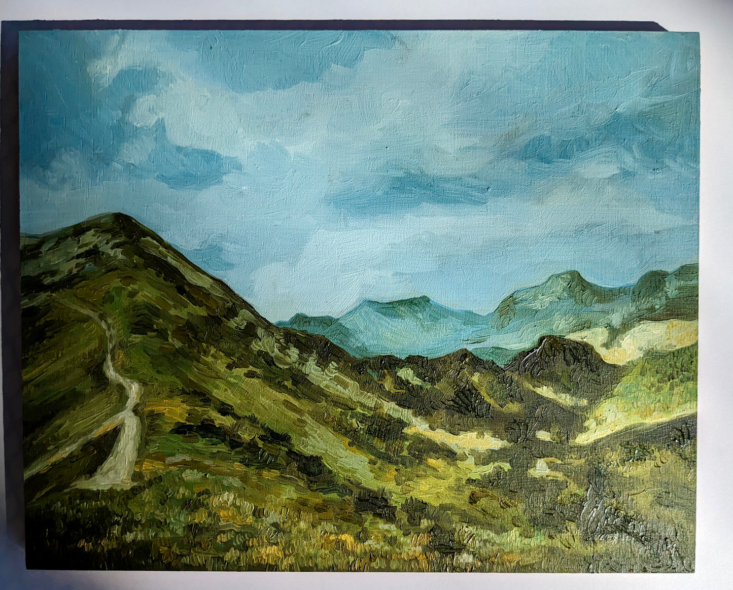 “Green Mountains” - 8x10 Original Oil Painting