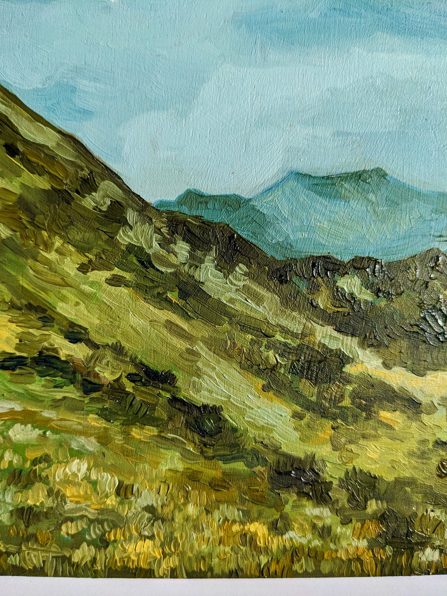 “Green Mountains” - 8x10 Original Oil Painting