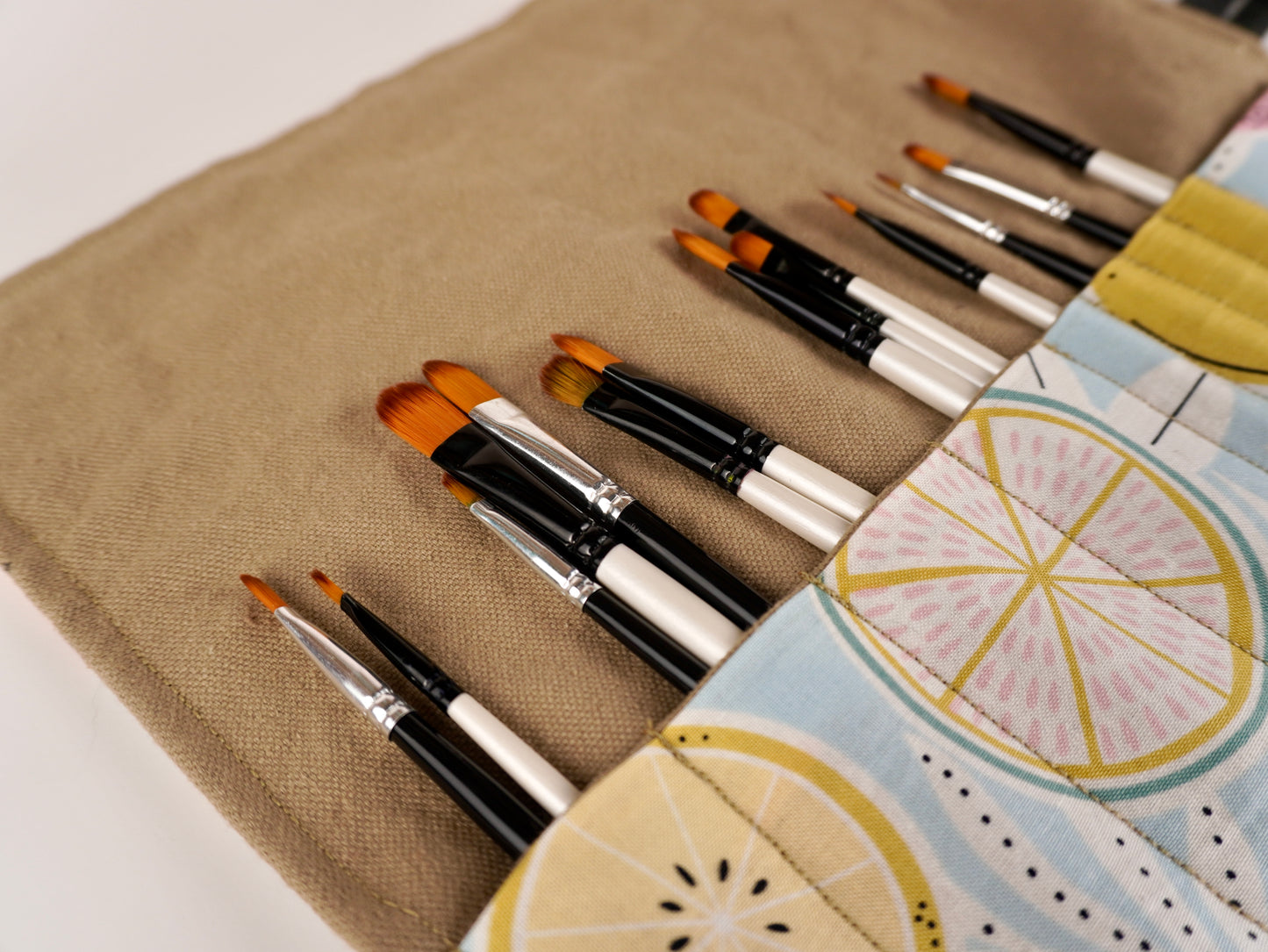 Brown Canvas and Citrus - Creative Wrap
