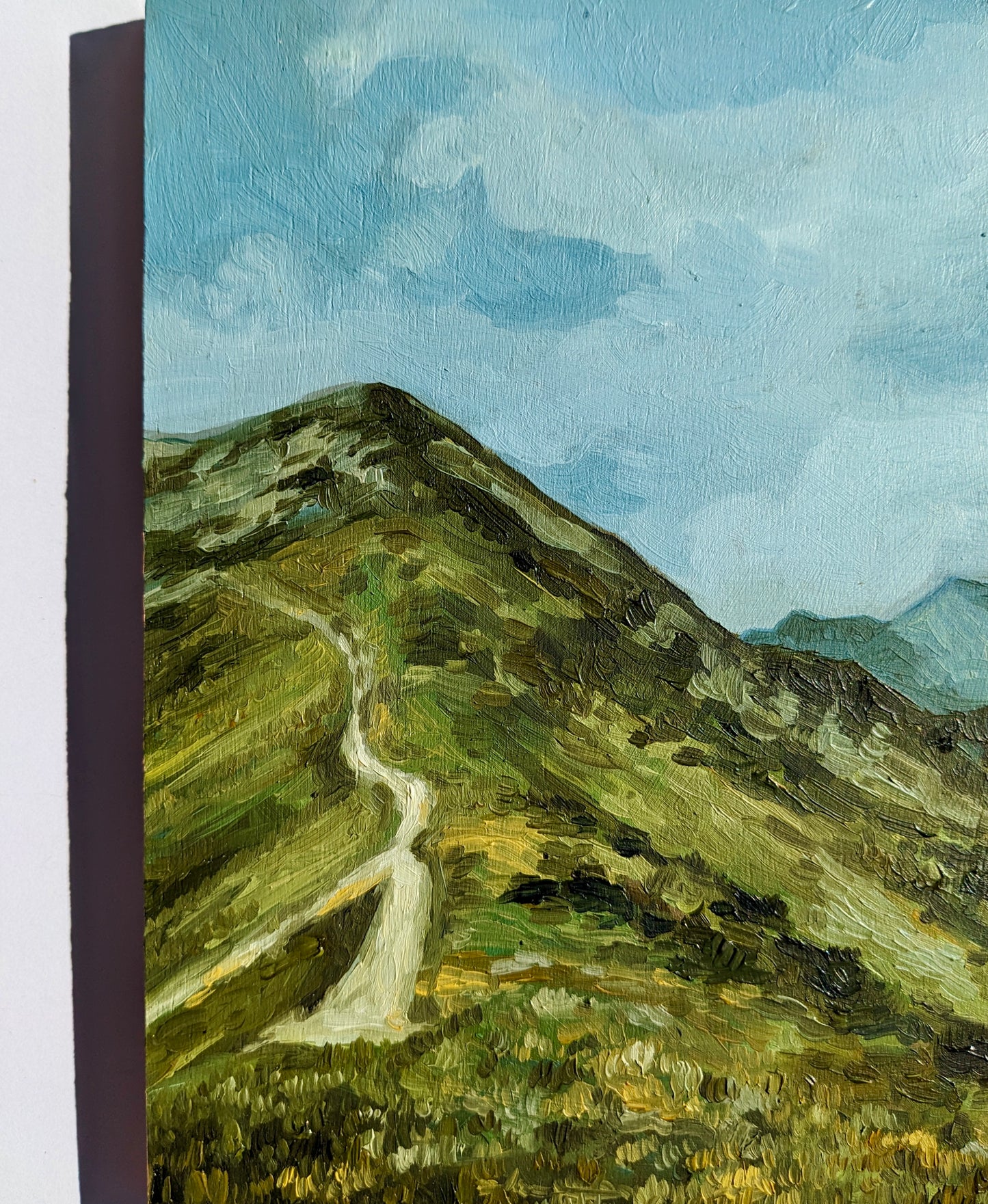 “Green Mountains” - 8x10 Original Oil Painting