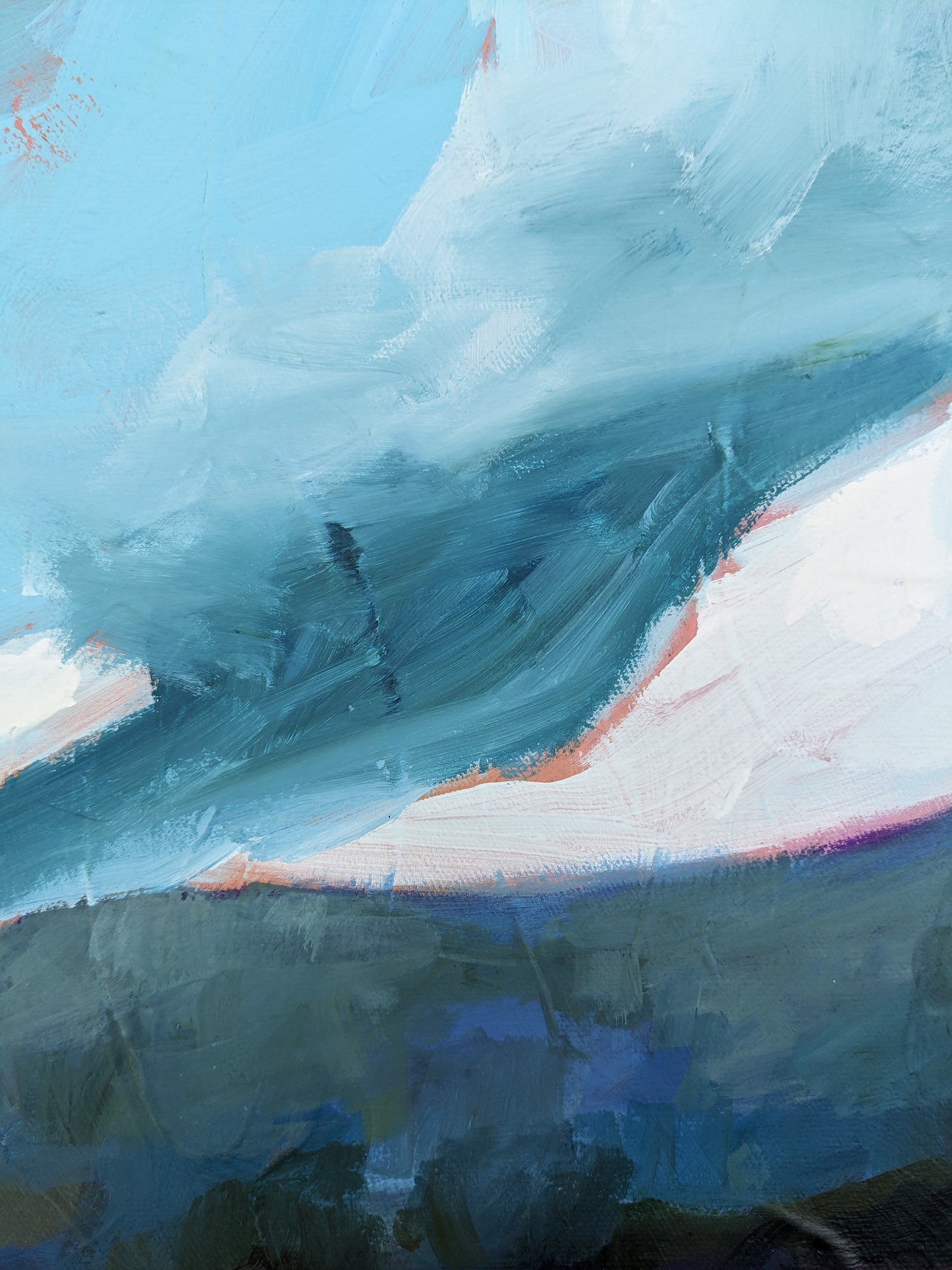 “Highway Jasper” - 44x44 Original Acrylic Painting