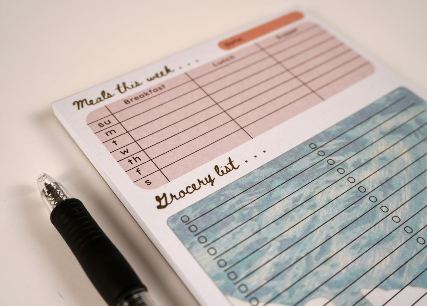Weekly Meal Plan