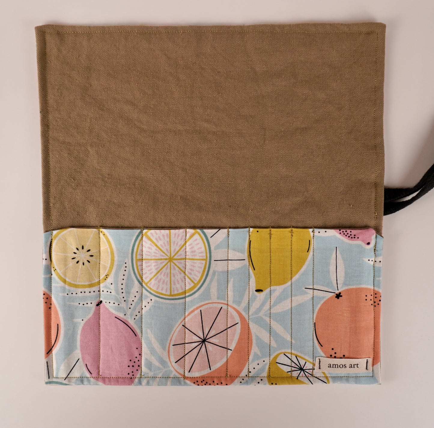 Brown Canvas and Citrus - Creative Wrap