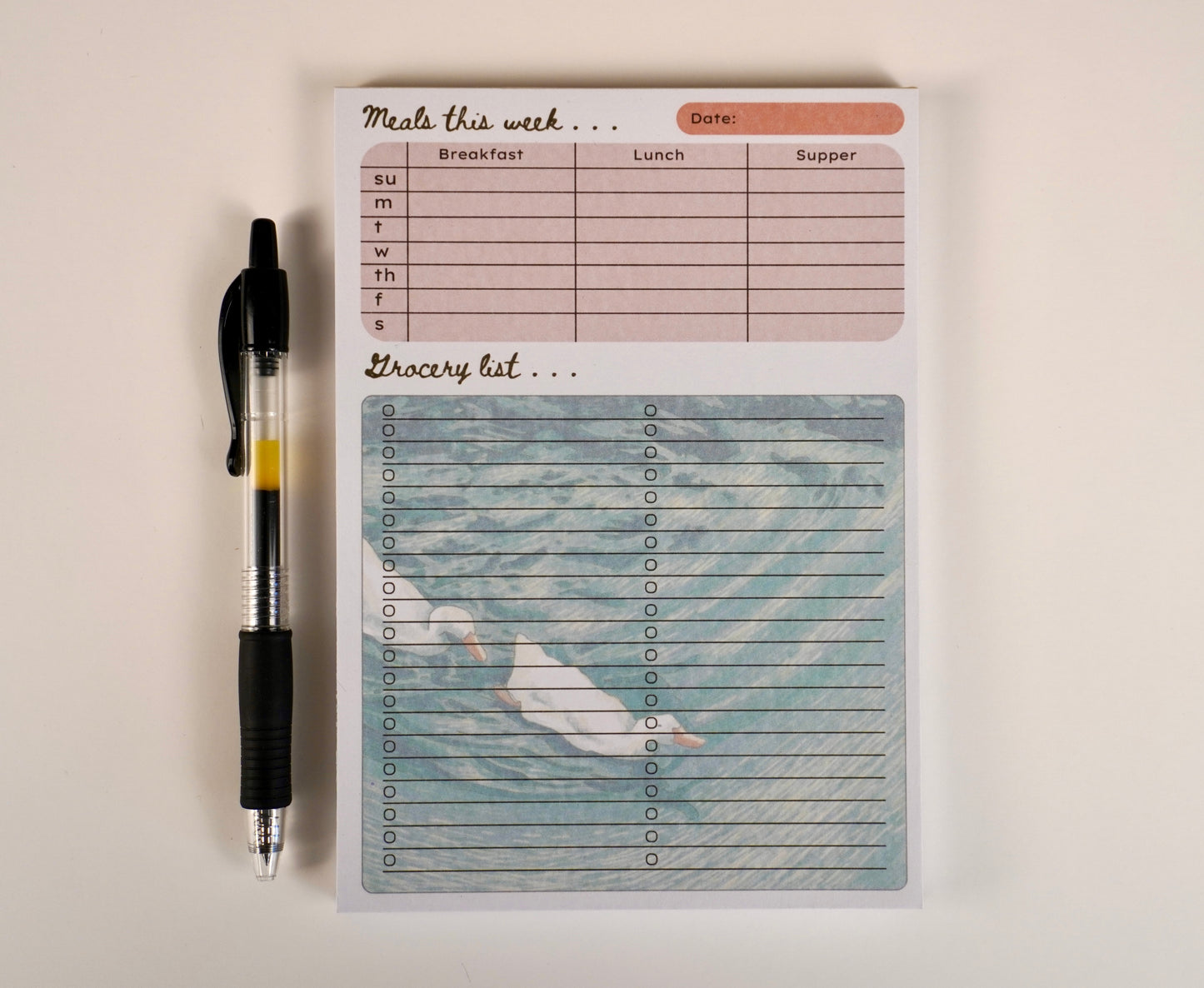 Weekly Meal Plan