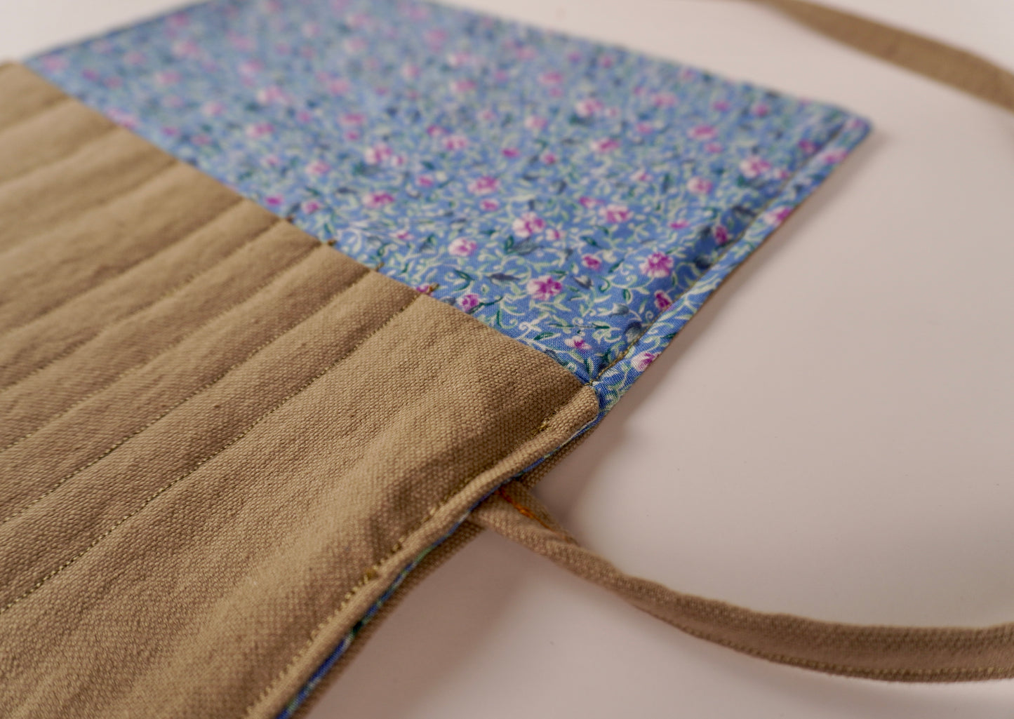 Brown Canvas and Floral - Creative Wrap