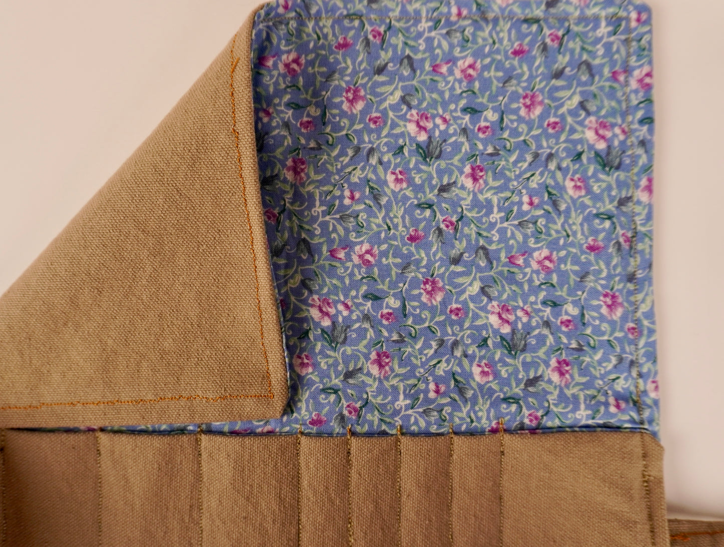 Brown Canvas and Floral - Creative Wrap