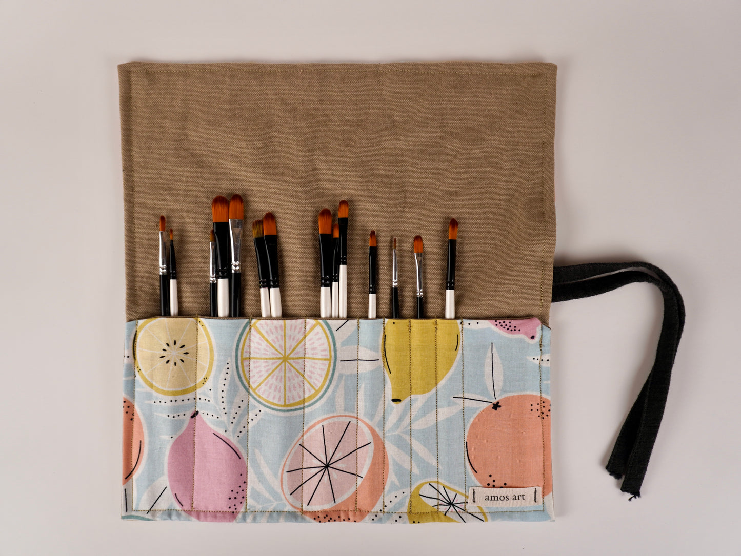 Brown Canvas and Citrus - Creative Wrap