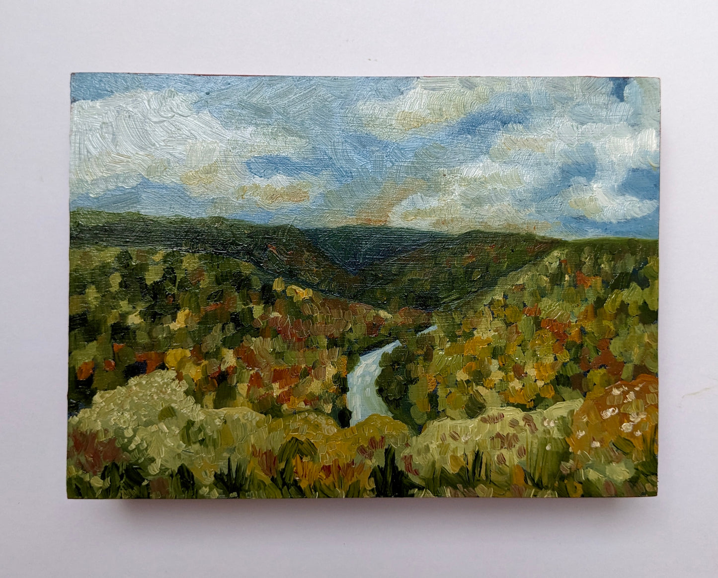 “Gorge-ous” - 5x7 Original Oil Painting