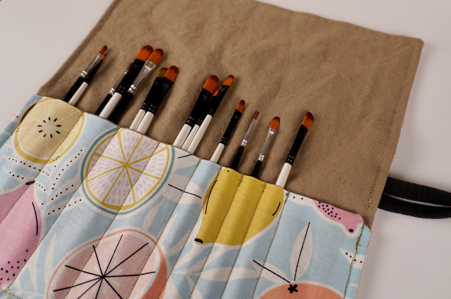 Brown Canvas and Citrus - Creative Wrap