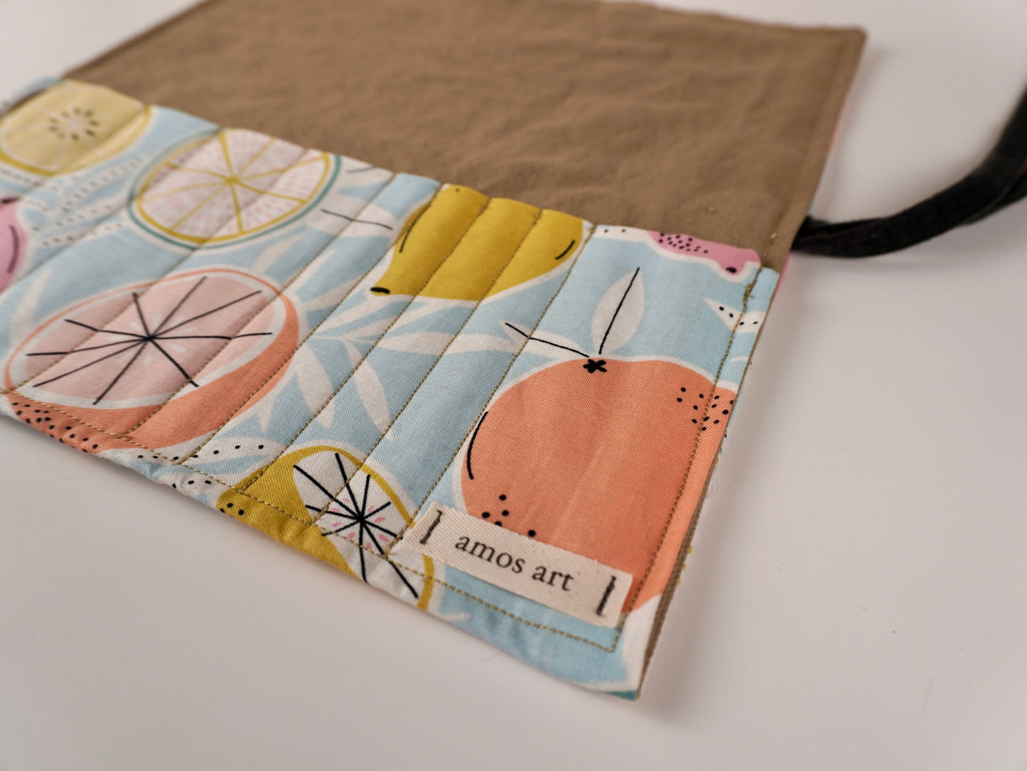 Brown Canvas and Citrus - Creative Wrap