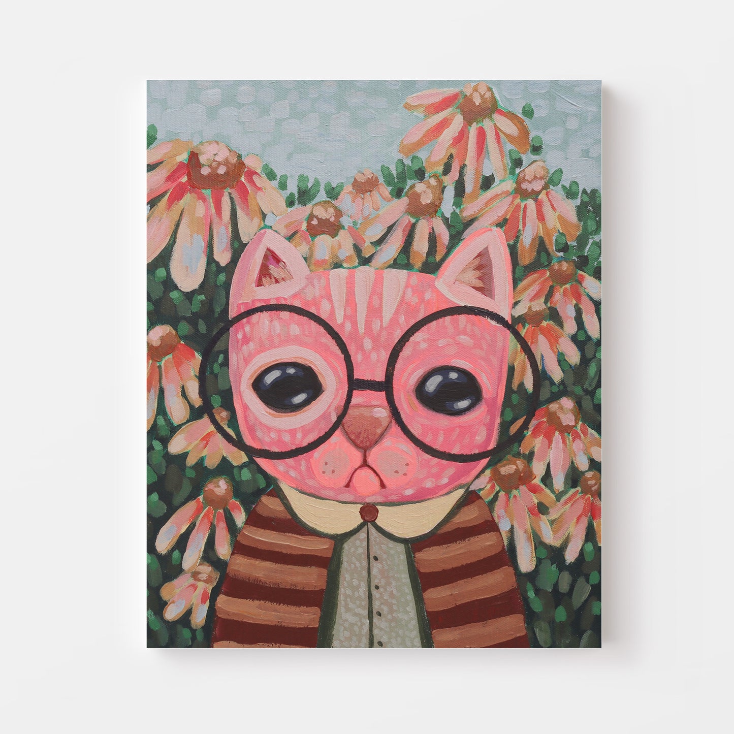 “Purrfessor” - 8x10 Limited Edition Print - Collaboration with Mira Byler