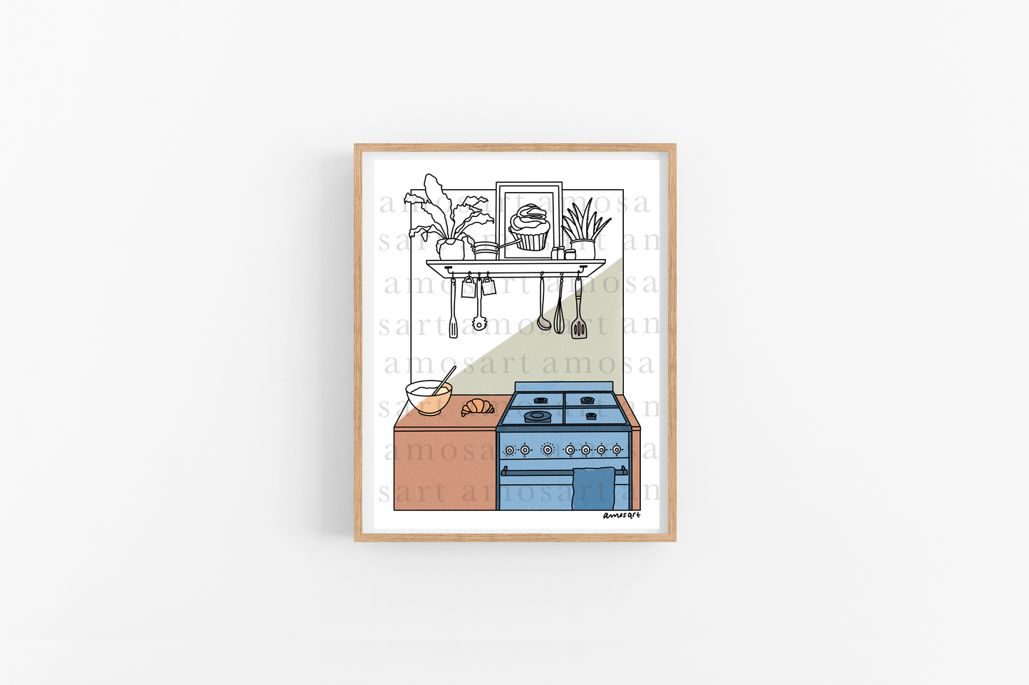 FREE Color & Connect coloring pages - Baking