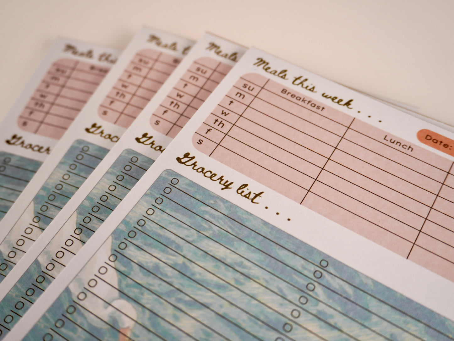 Weekly Meal Plan