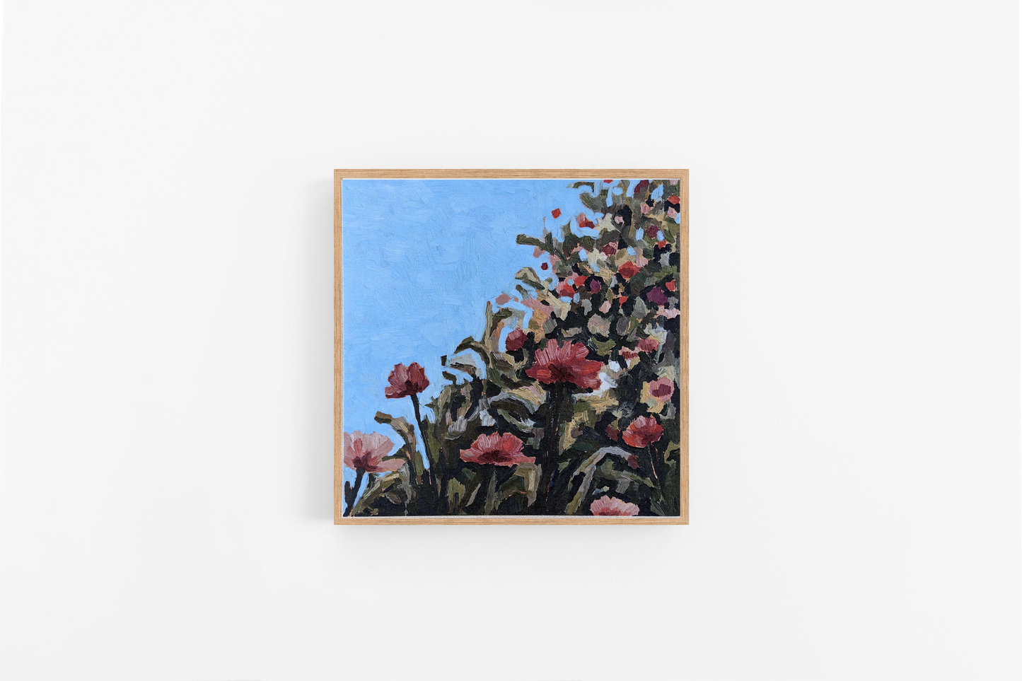 “Mom’s Garden” - 9x9 Oil Painting Print