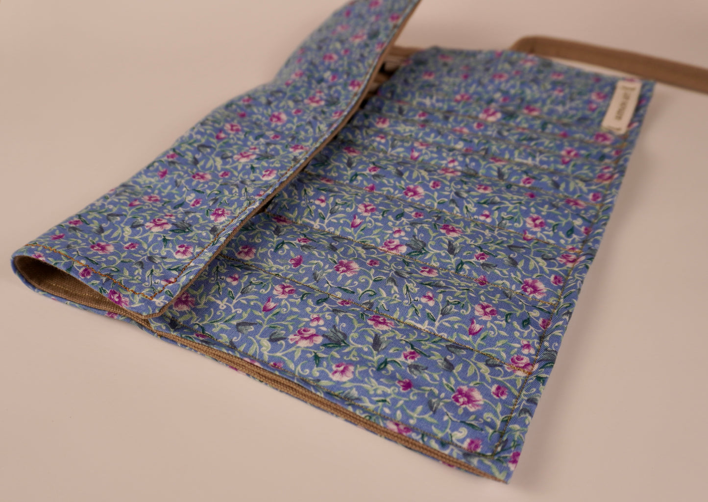 Floral and Brown Canvas - Creative Wrap