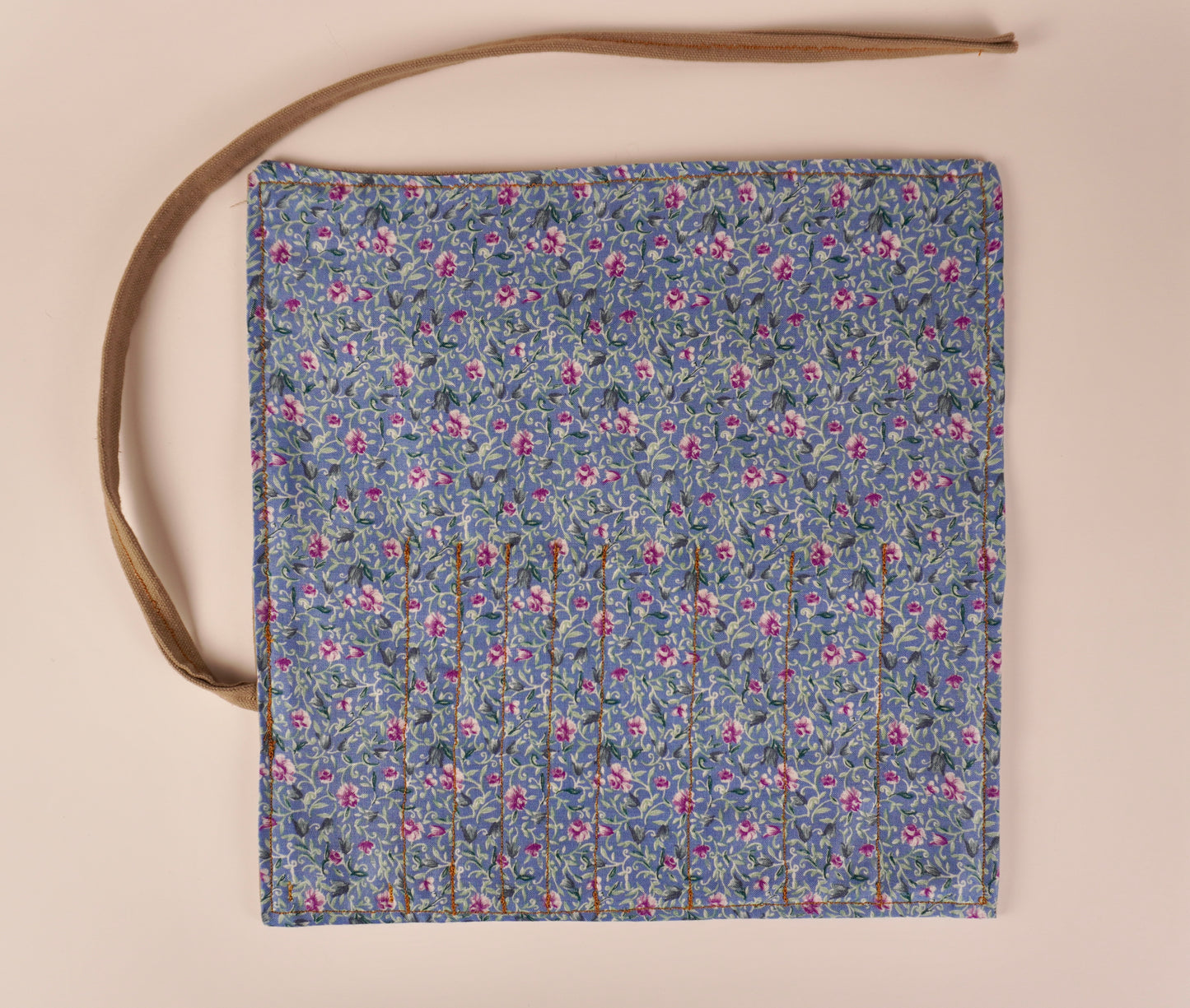 Floral and Brown Canvas - Creative Wrap