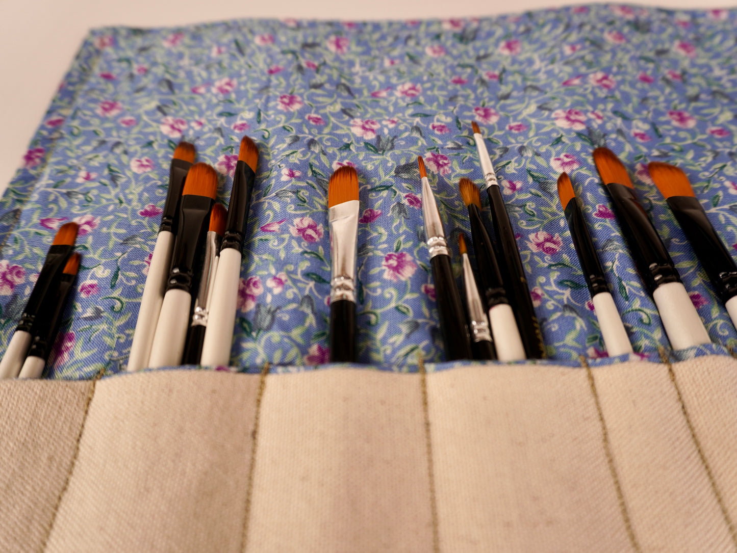 Canvas and Floral - Creative Wrap