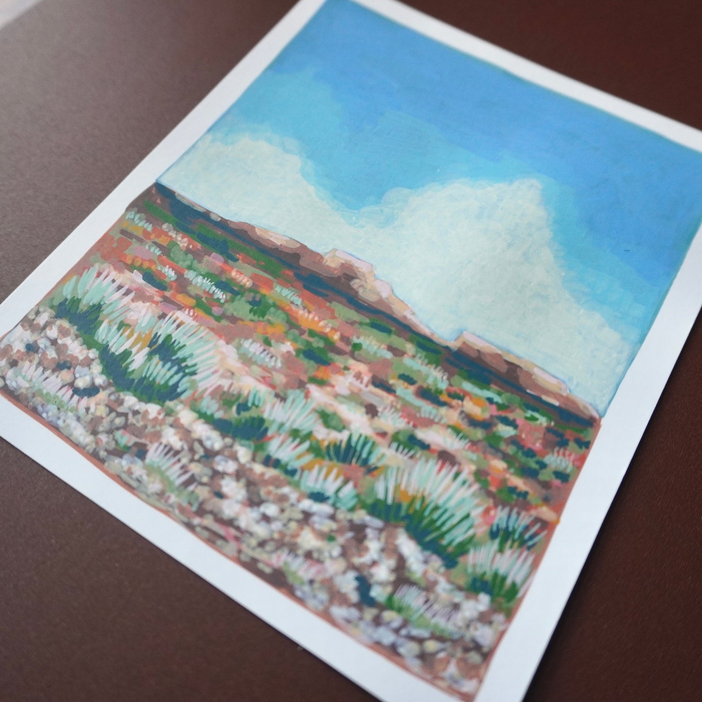 “West 1” - 5x6 Original Acrylic Markers