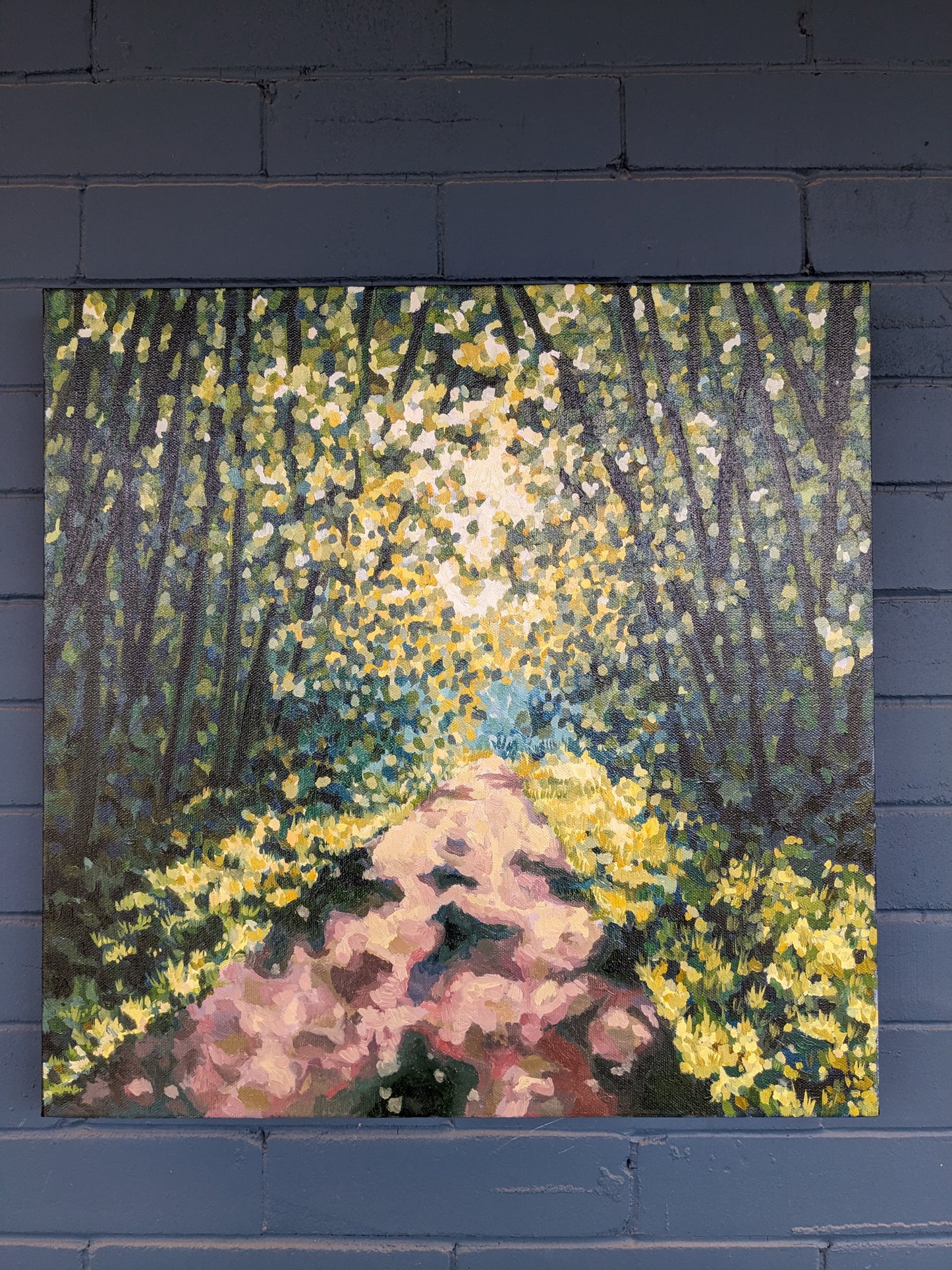 "The Forest Path" -Original Oil Painting