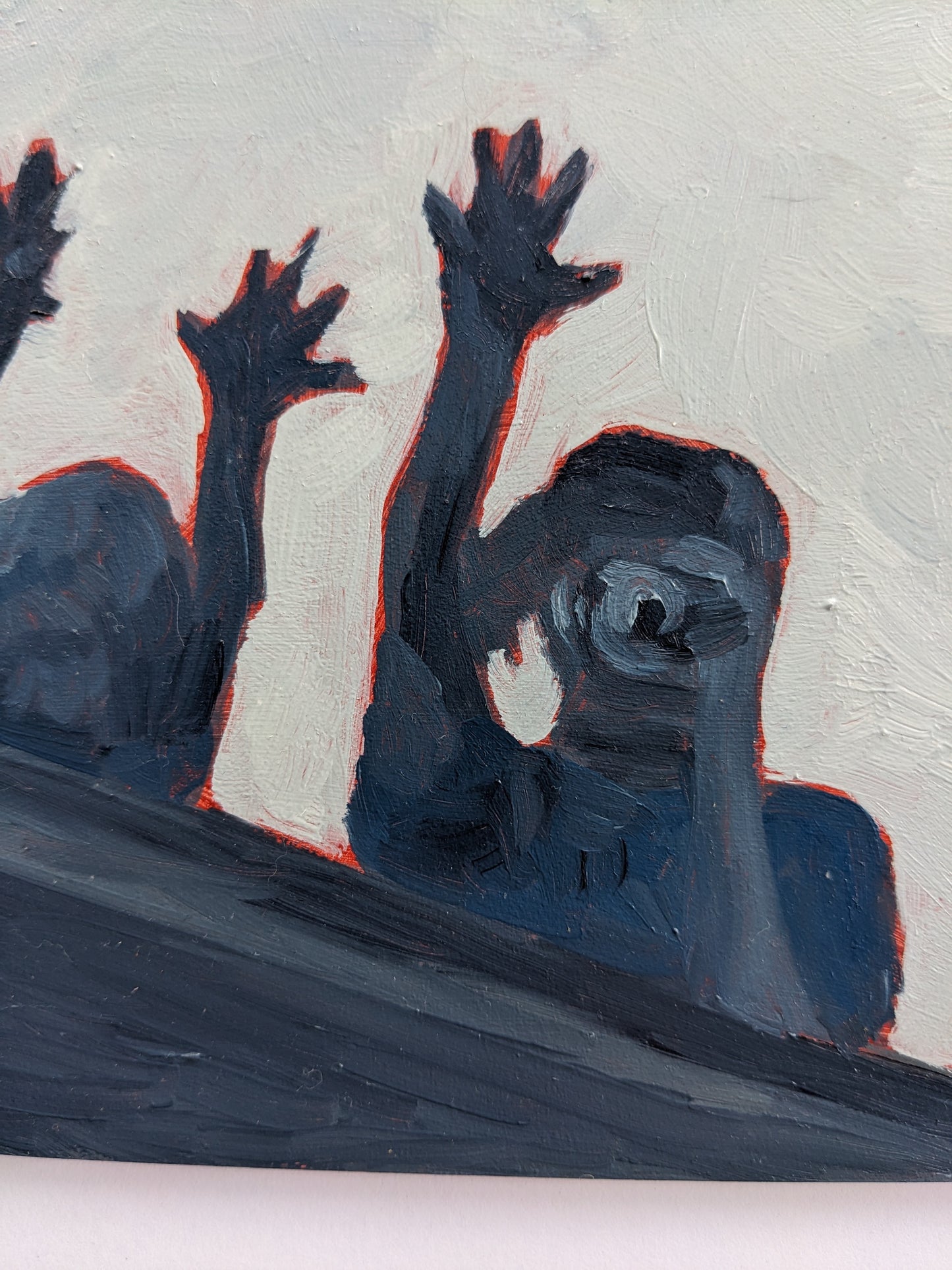ORIGINS 7 : Young Inspiration - 6x6 Original Oil Painting