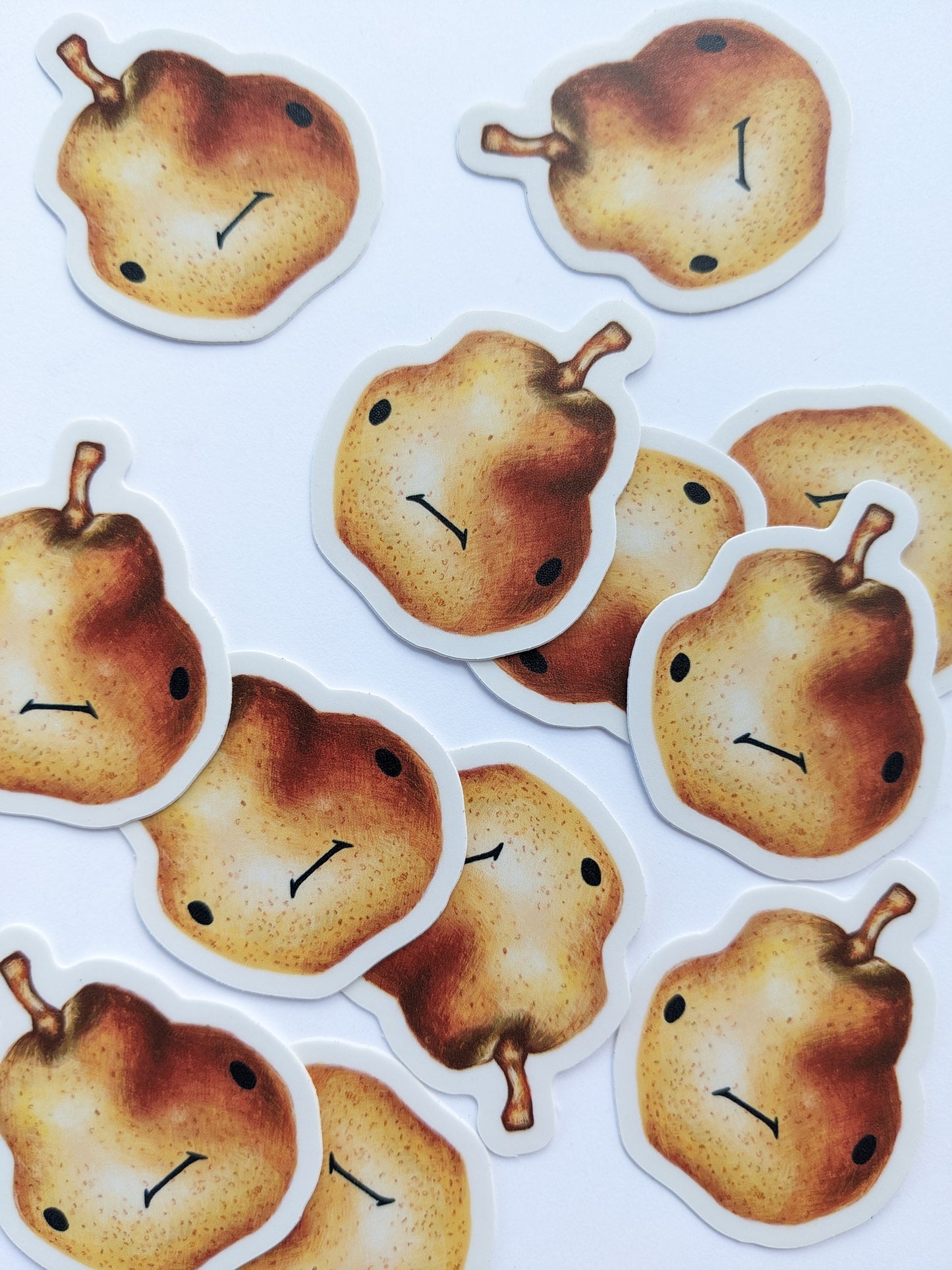 Pear Face Sticker