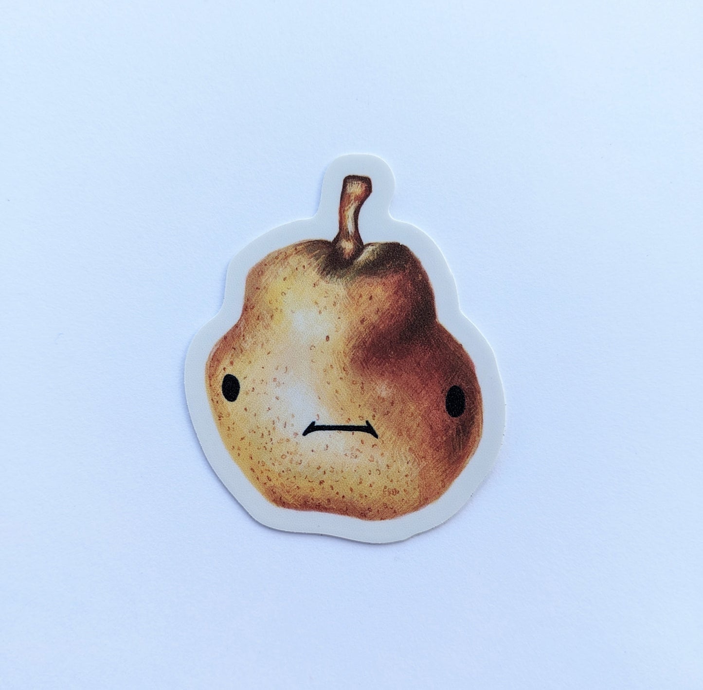 Pear Face Sticker