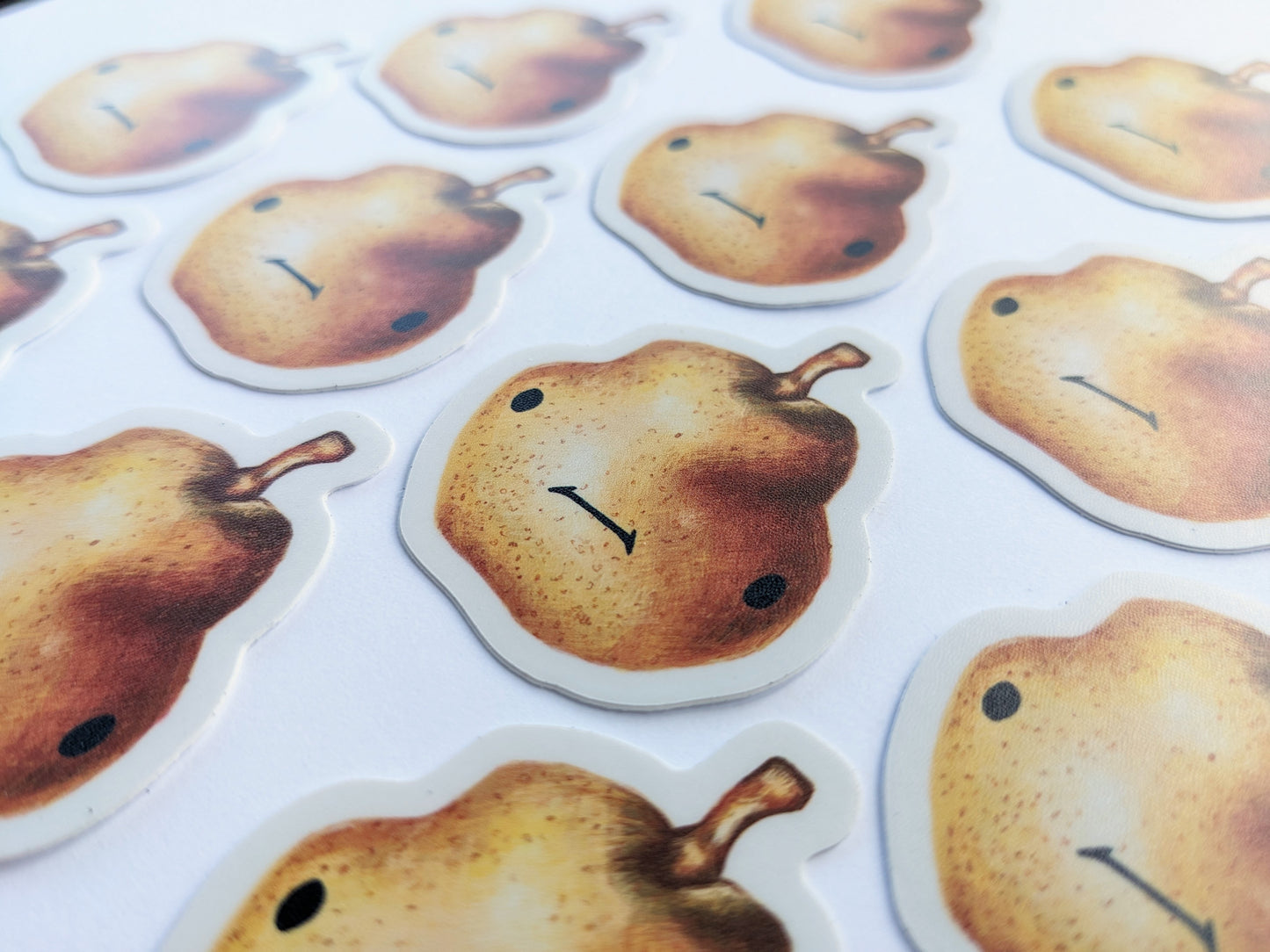 Pear Face Sticker