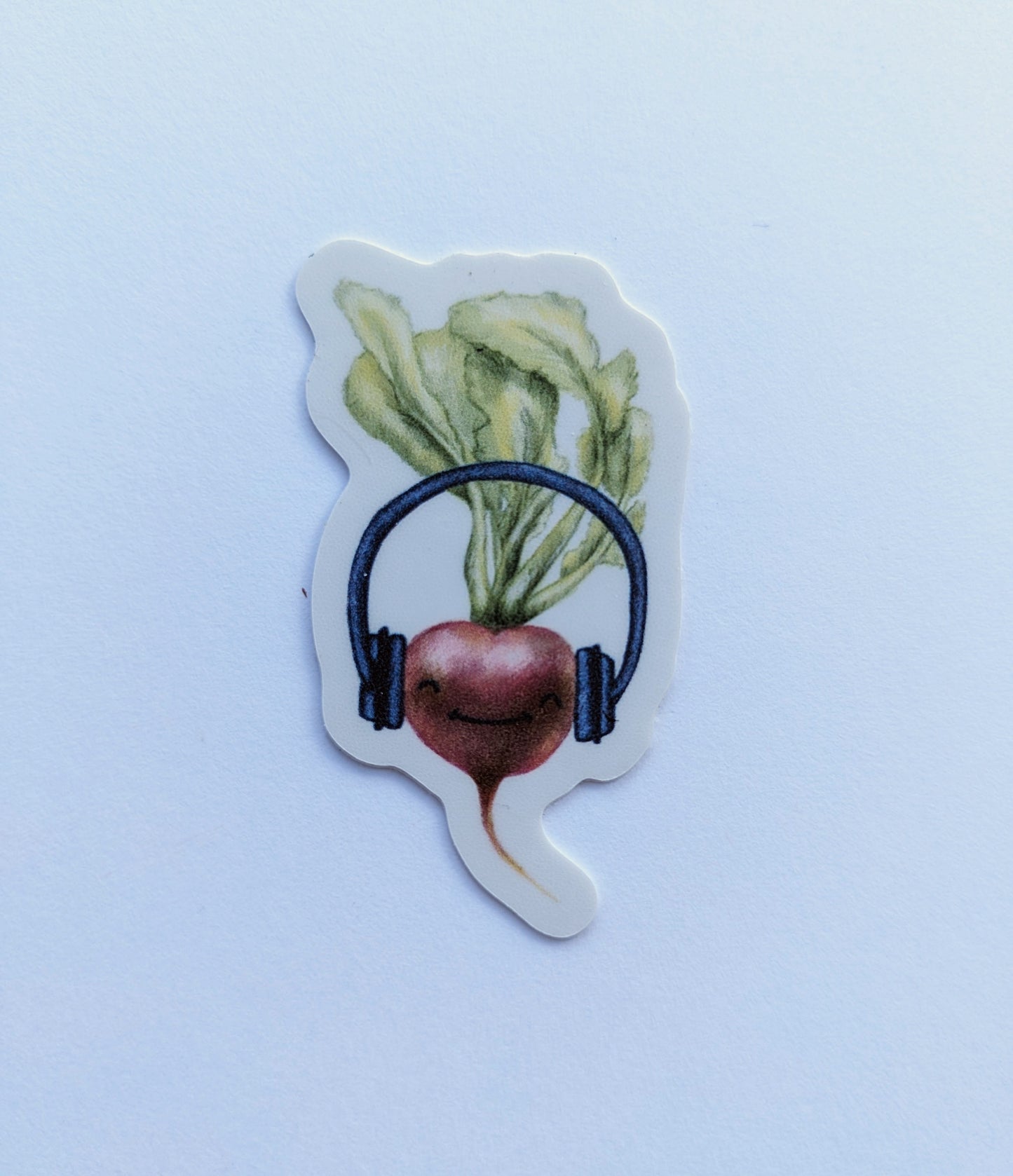 Radish Face Sticker