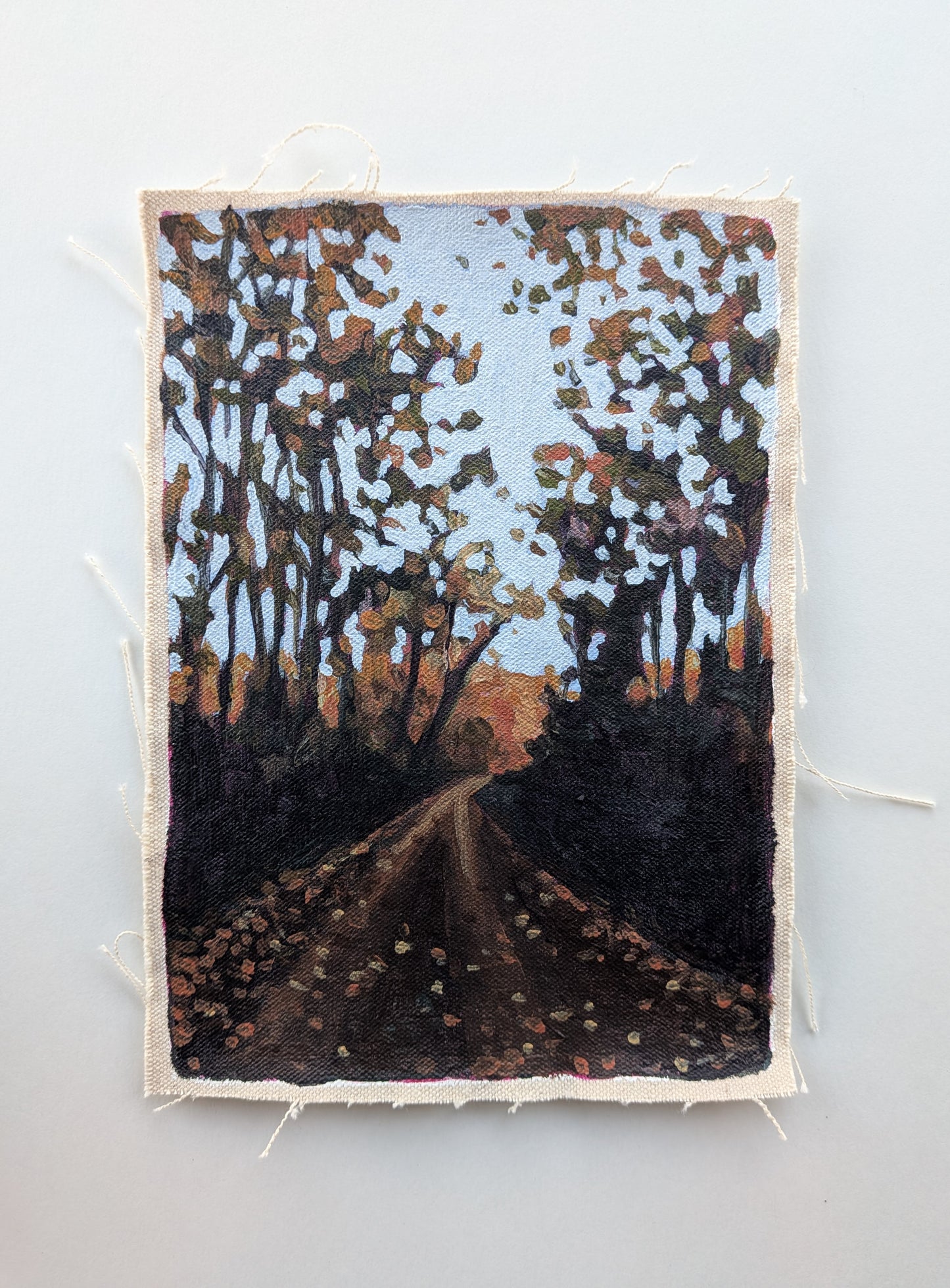 "Touched by the Sun" - 6x8 Original Acrylic Painting