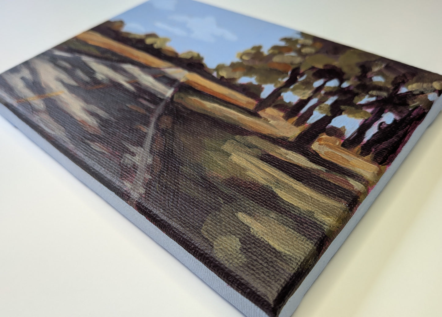 “My Drive Home 1” - 7x5 Original Acrylic Painting