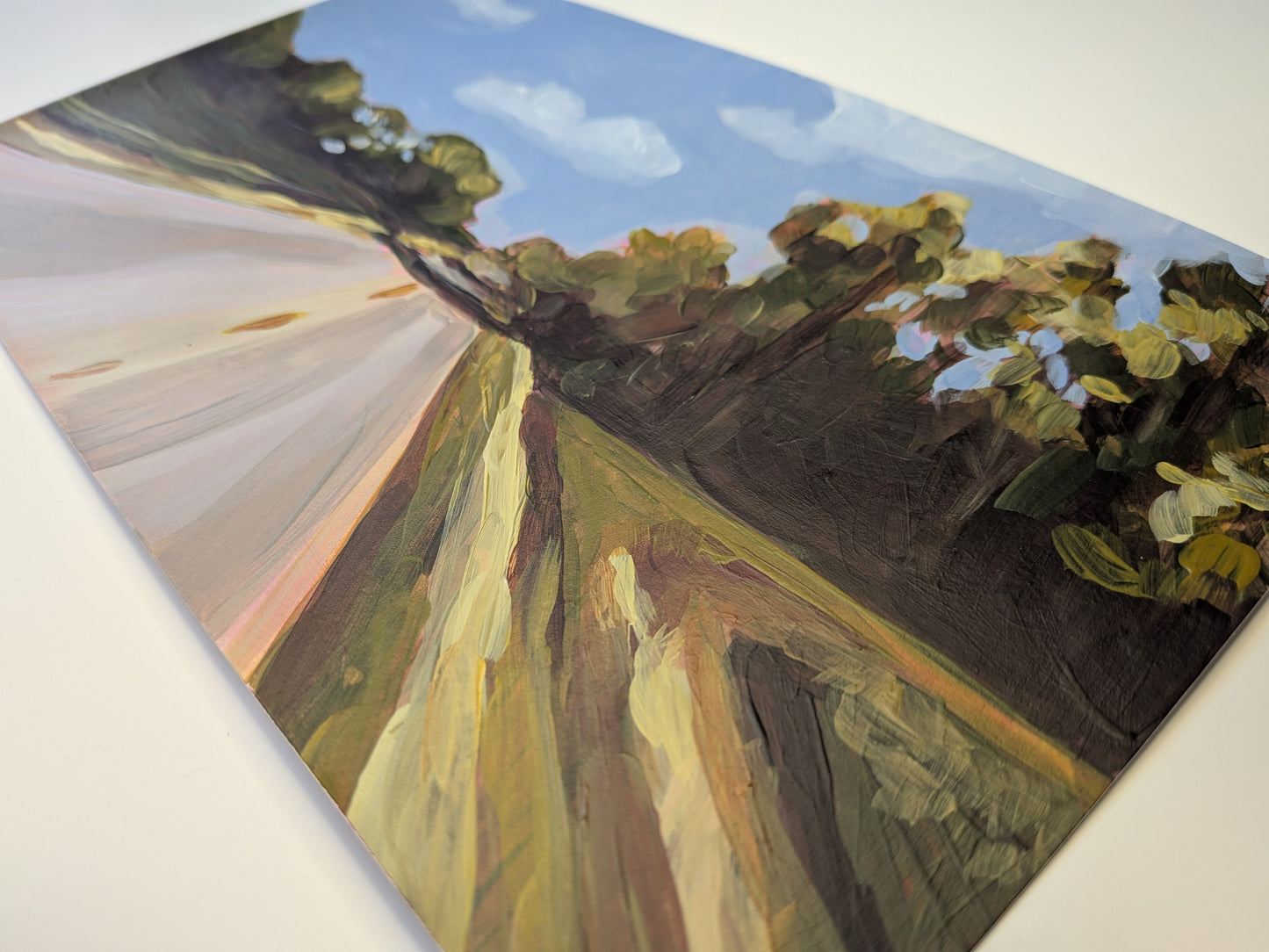 “My Drive Home 3” - 10x6 Original Acrylic Painting