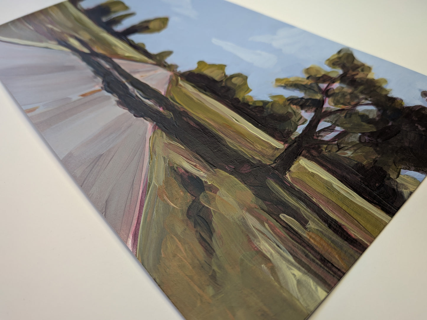 “My Drive Home 4” - 10x6 Original Acrylic Painting