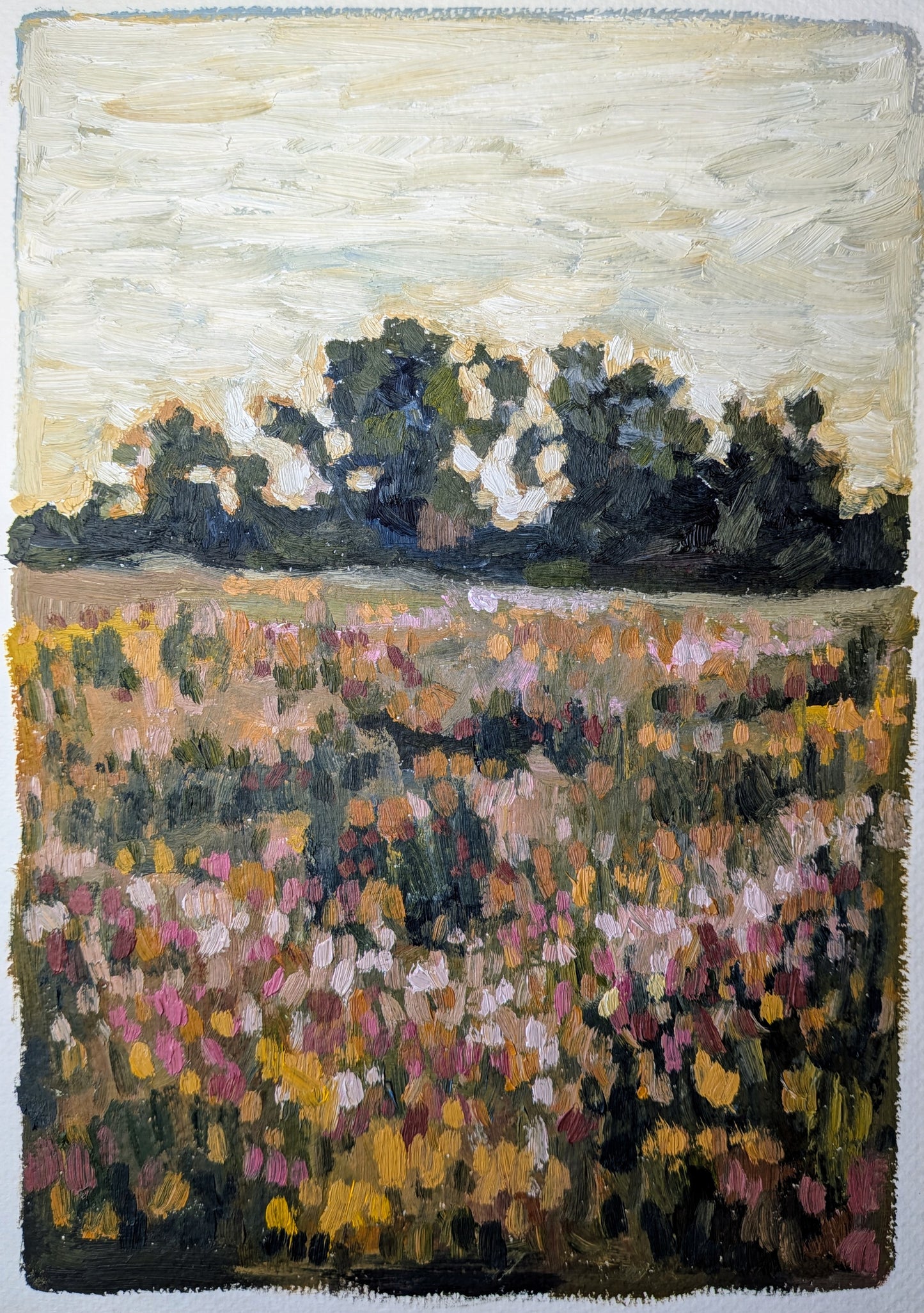 "Enjoy the Meadow" - 7 x 10 Original Oil Painting