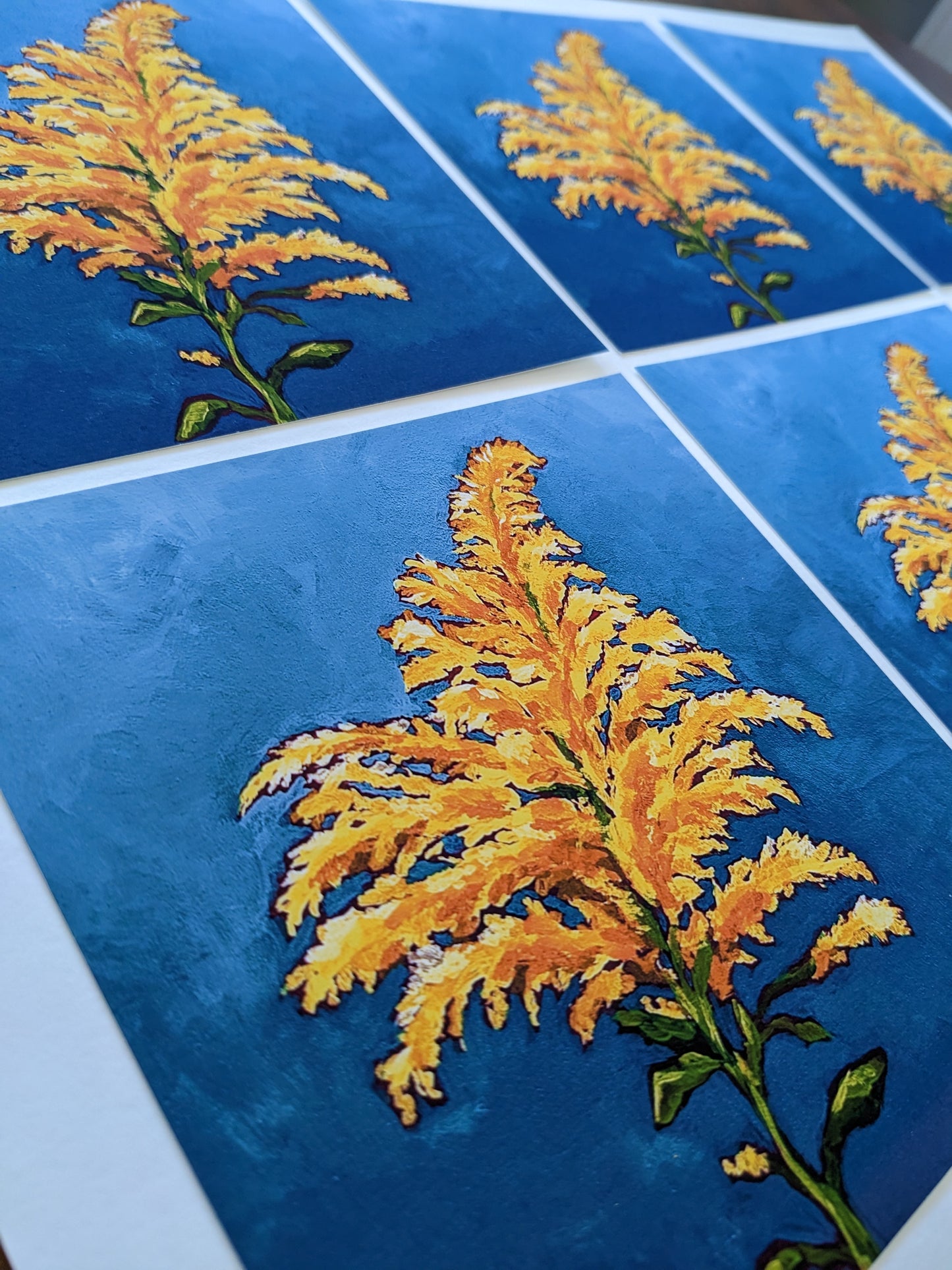 “Goldenrod” - 6” x 6” Art Print