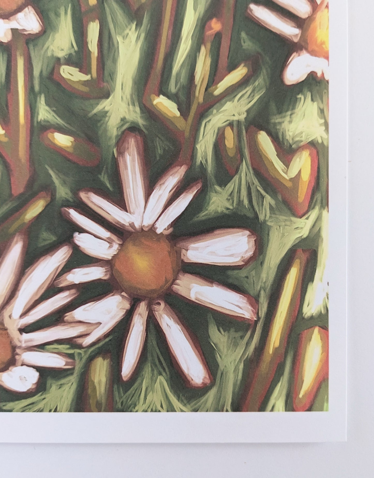 “Daisy Field” - 8.5” x 11” Digital Art Print