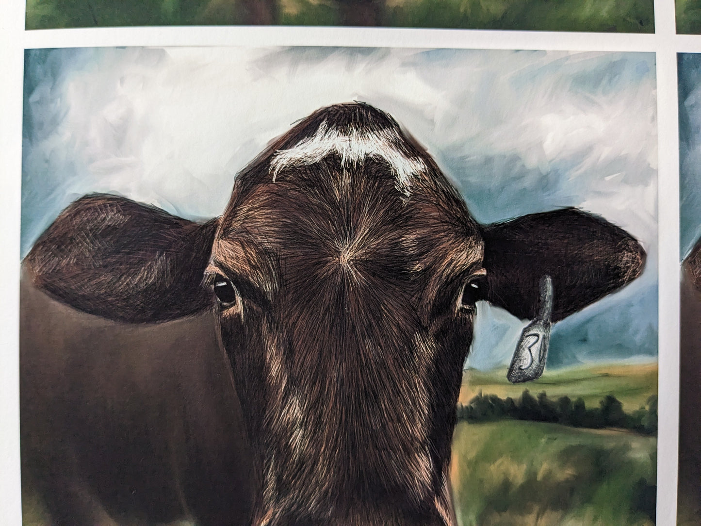 “Beefie” - 6” x 6” Digital Art Print
