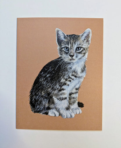 Greeting Cards - “Kitten Cottage City”