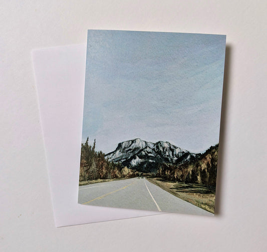 Greeting Card - “Jasper Mountains”