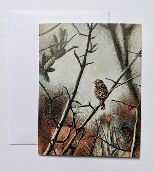 Greeting Card - “Little Sparrow”