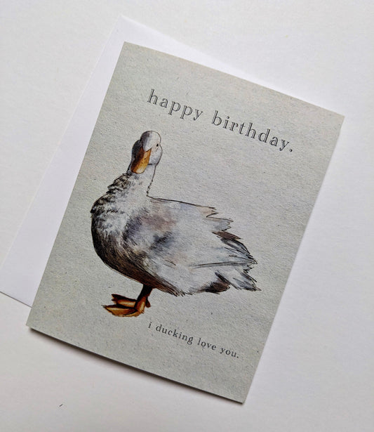 Greeting Card - “Happy Birthday”