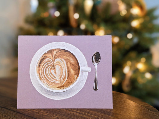 Greeting Cards - “Latte Cottage City”