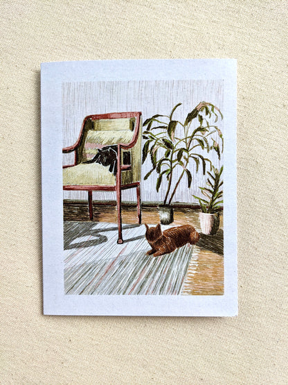 Greeting Cards - “Chill Cat”