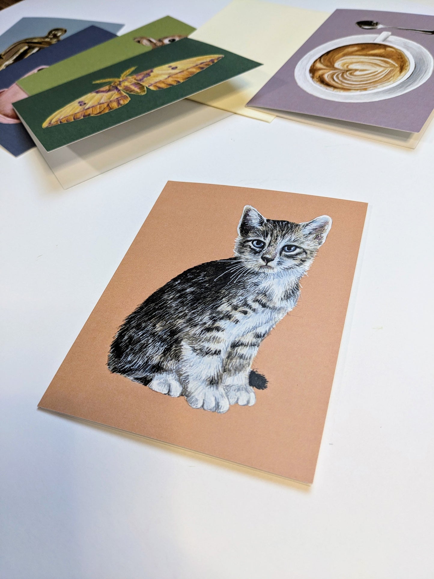 Greeting Cards - “Kitten Cottage City”