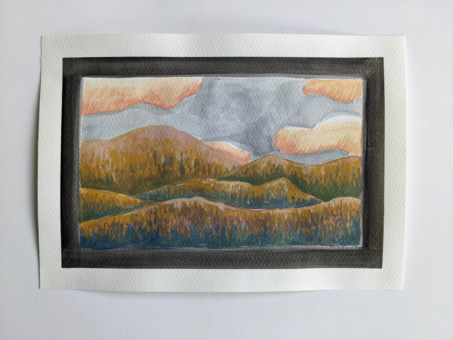 “Quiet Evening” - 7x10 Watercolor Painting