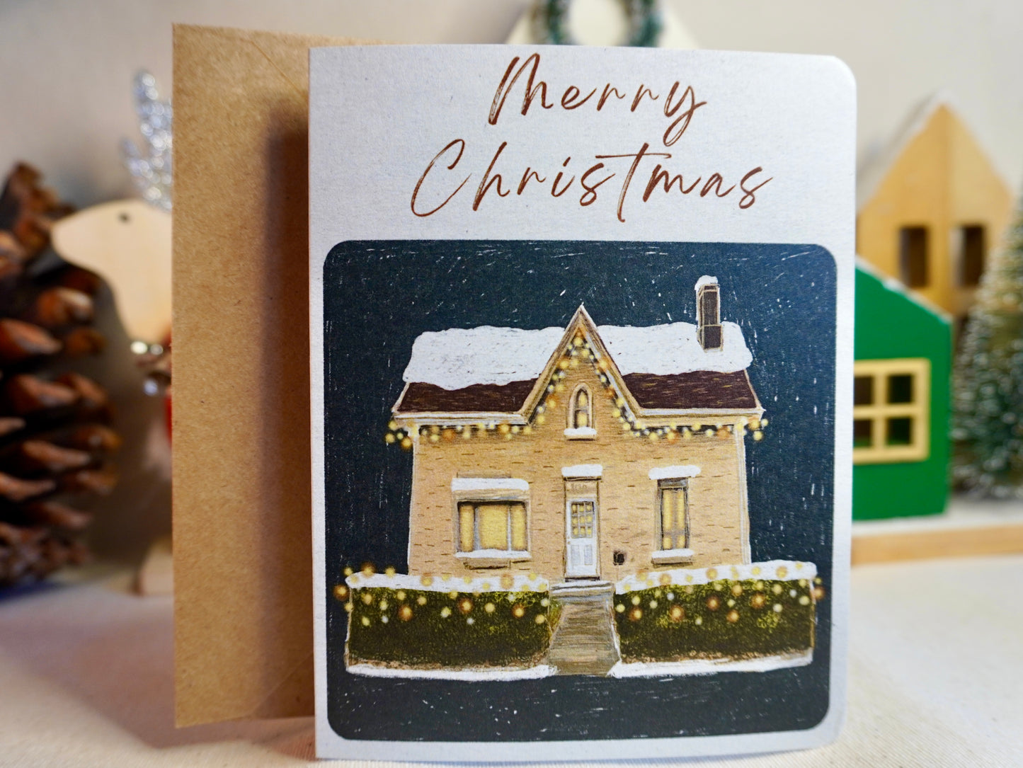 Greeting Cards - “Merry Home”