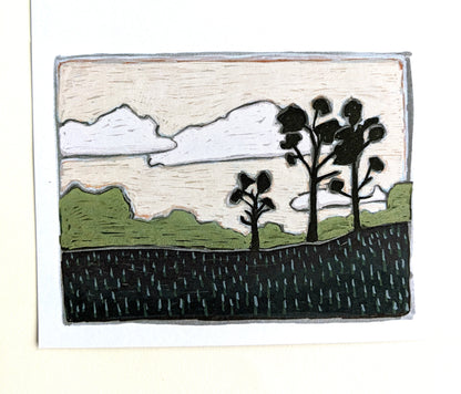 Greeting Cards - “Green Horizon”