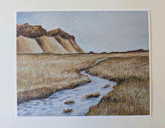 ” Where the Grass Grows Golden” - 10x8 Limited Edition Print