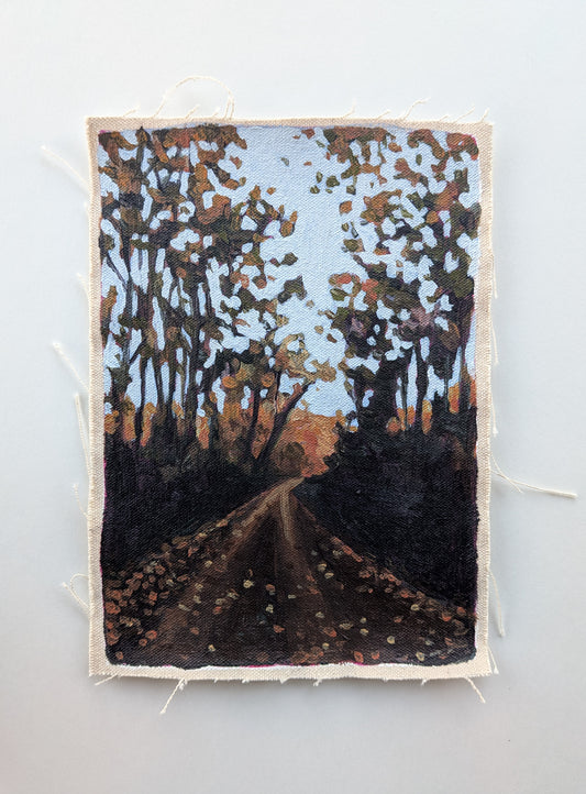 "Touched by the Sun" - 6x8 Original Acrylic Painting