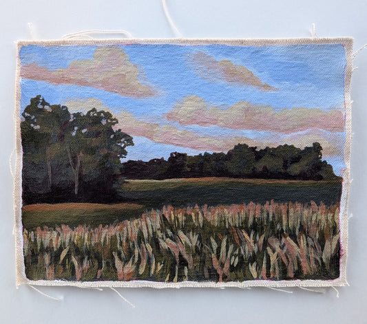 "The Absence of Stress" - 8x6 Original Acrylic Painting