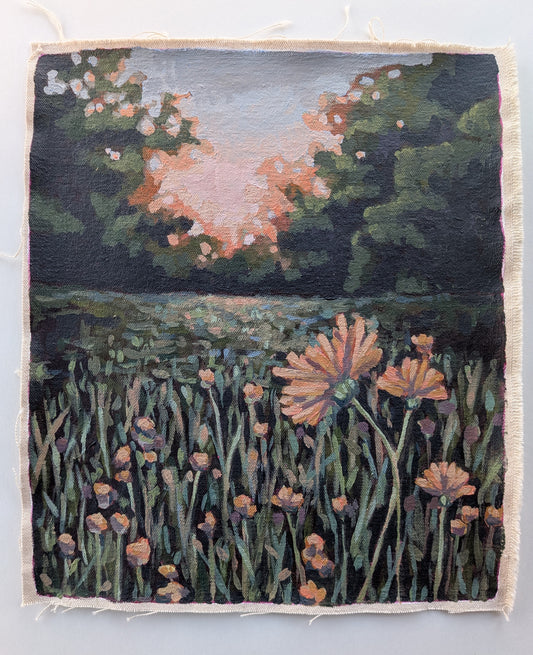 "These are the ones that last forever" - 10x12 Original Acrylic Painting